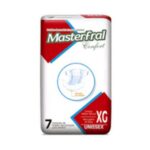 Fralda Masterfral Confort – Tamanho XG – Pacote 7 unidades